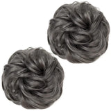 Hair Bun(2pcs) - Dark Grey