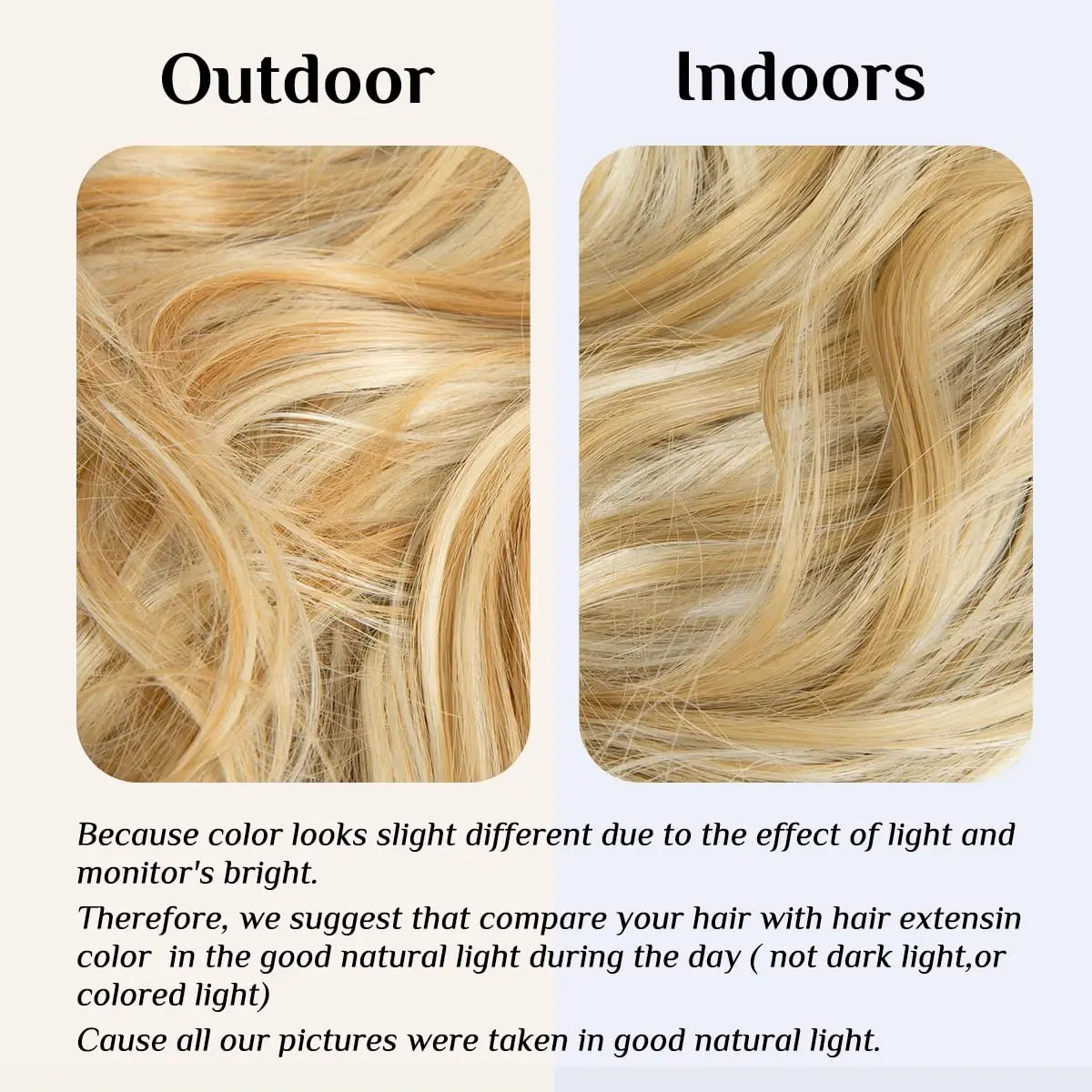 Halo Hair - Blonde Highlight