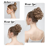 Hair Bun - Medium Brown