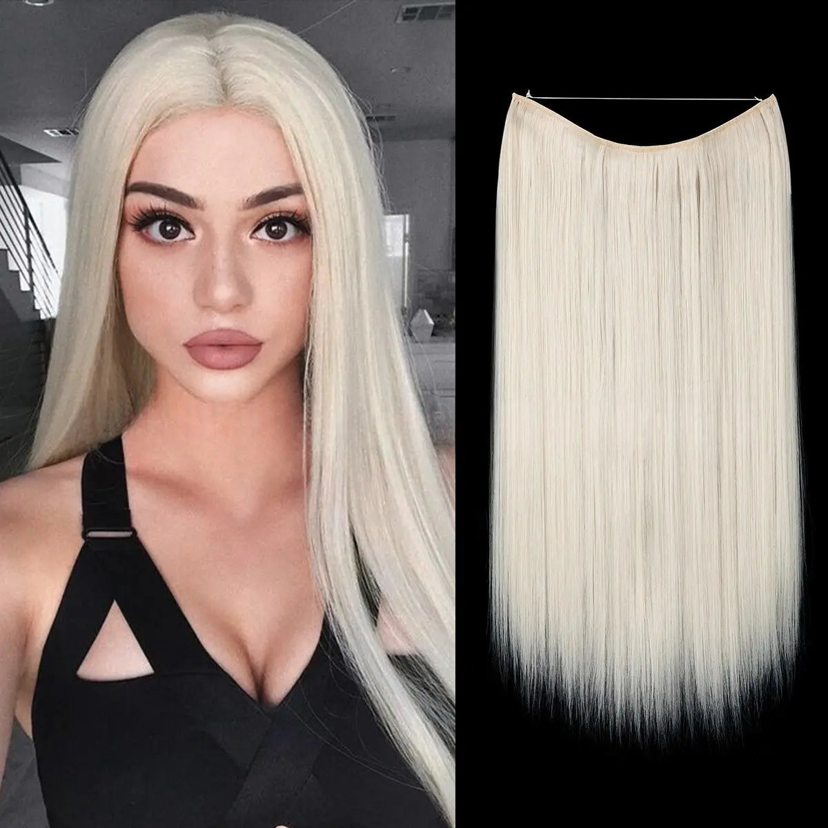 Halo Hair - Platium Blonde