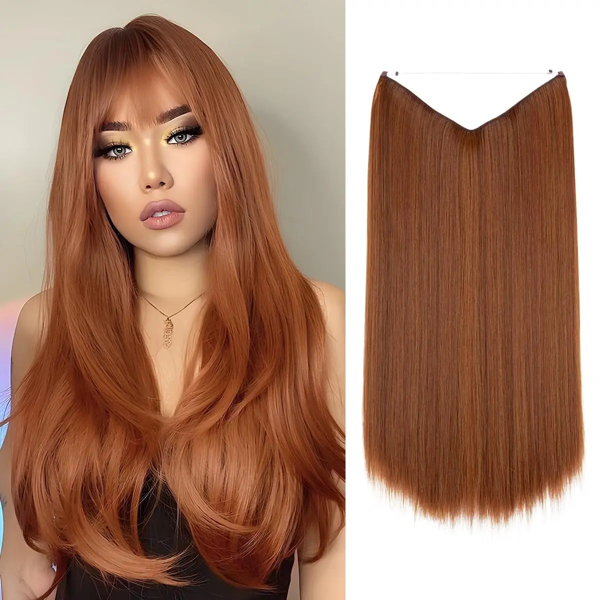 Halo Hair - Vivid Red