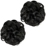 Hair Bun - Off Black