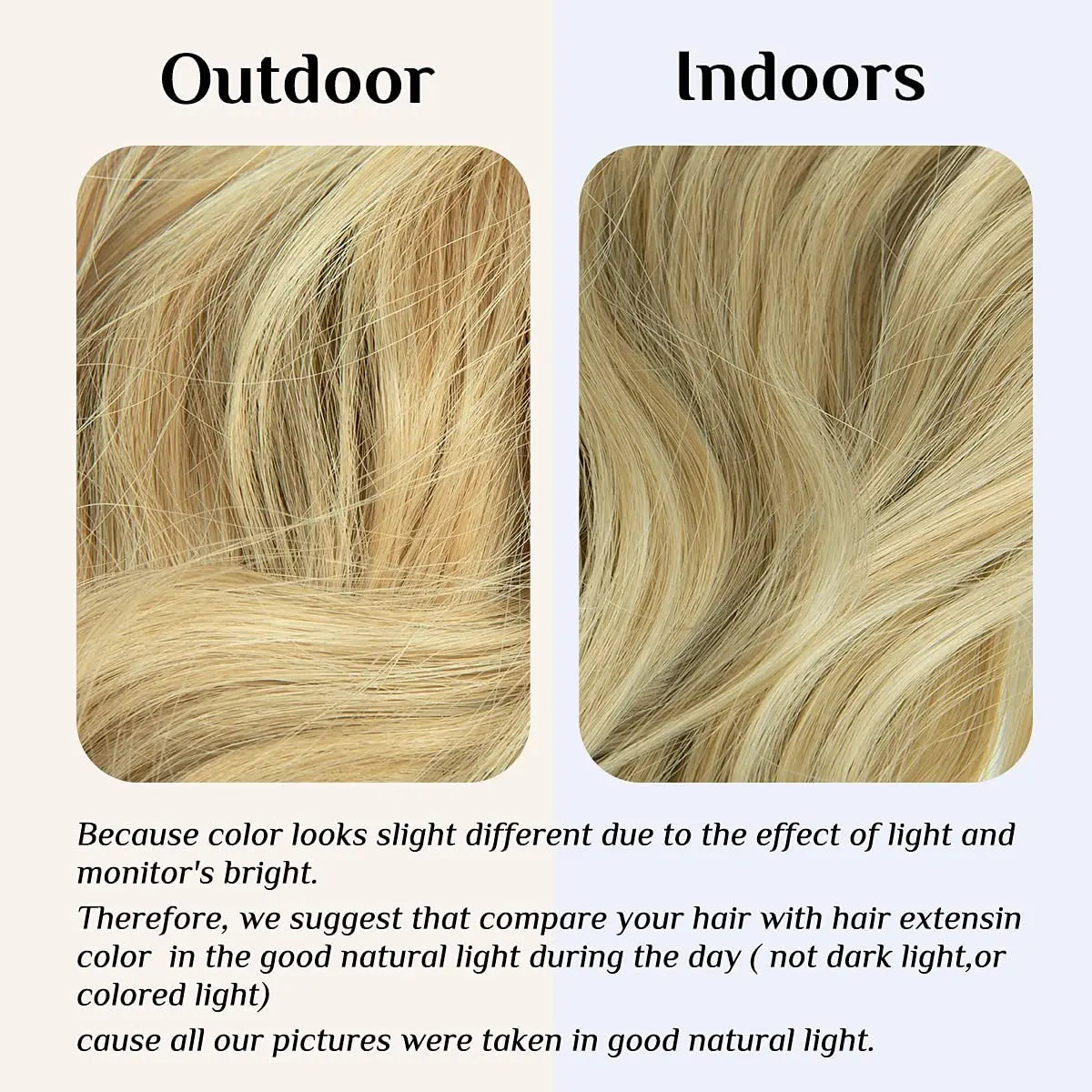 Halo Hair - Natural Blonde