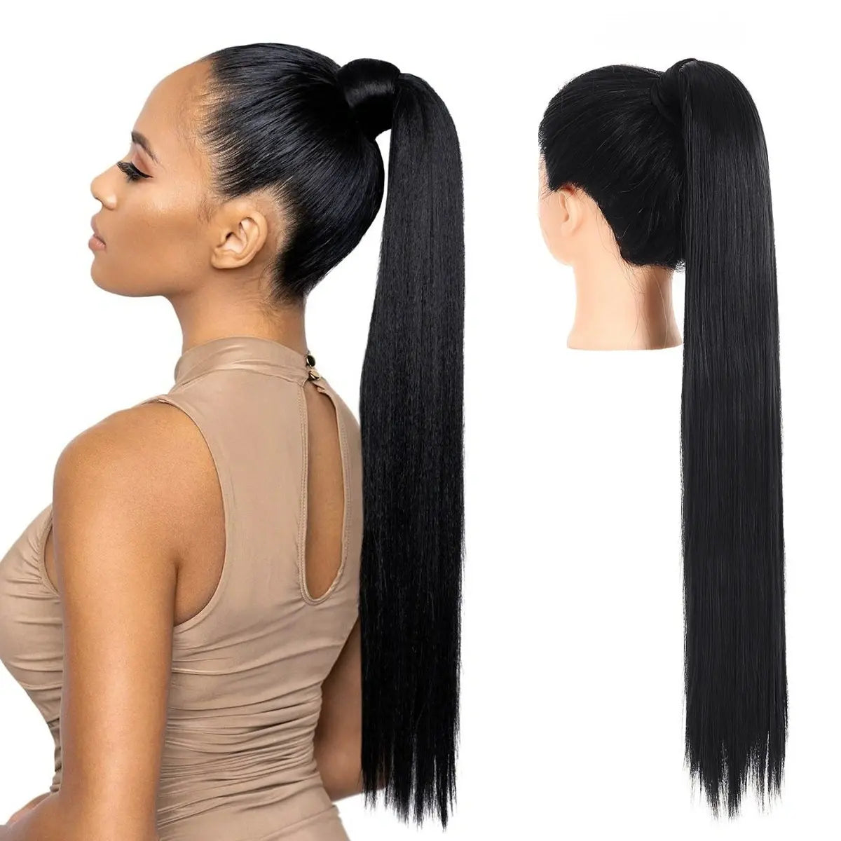 Ponytail - Jet Black